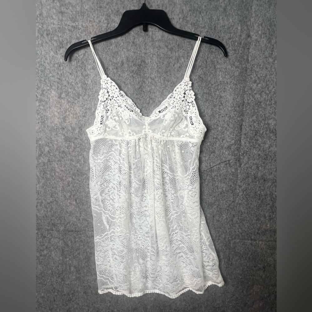 In Bloom by Jonquil Woman’s Size Small White Lace Bridal‎ Chemise